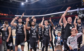 "Partizan" žaidėjams ir darbuotojams COVID-19 nenustatytas